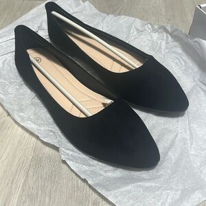 Black flats